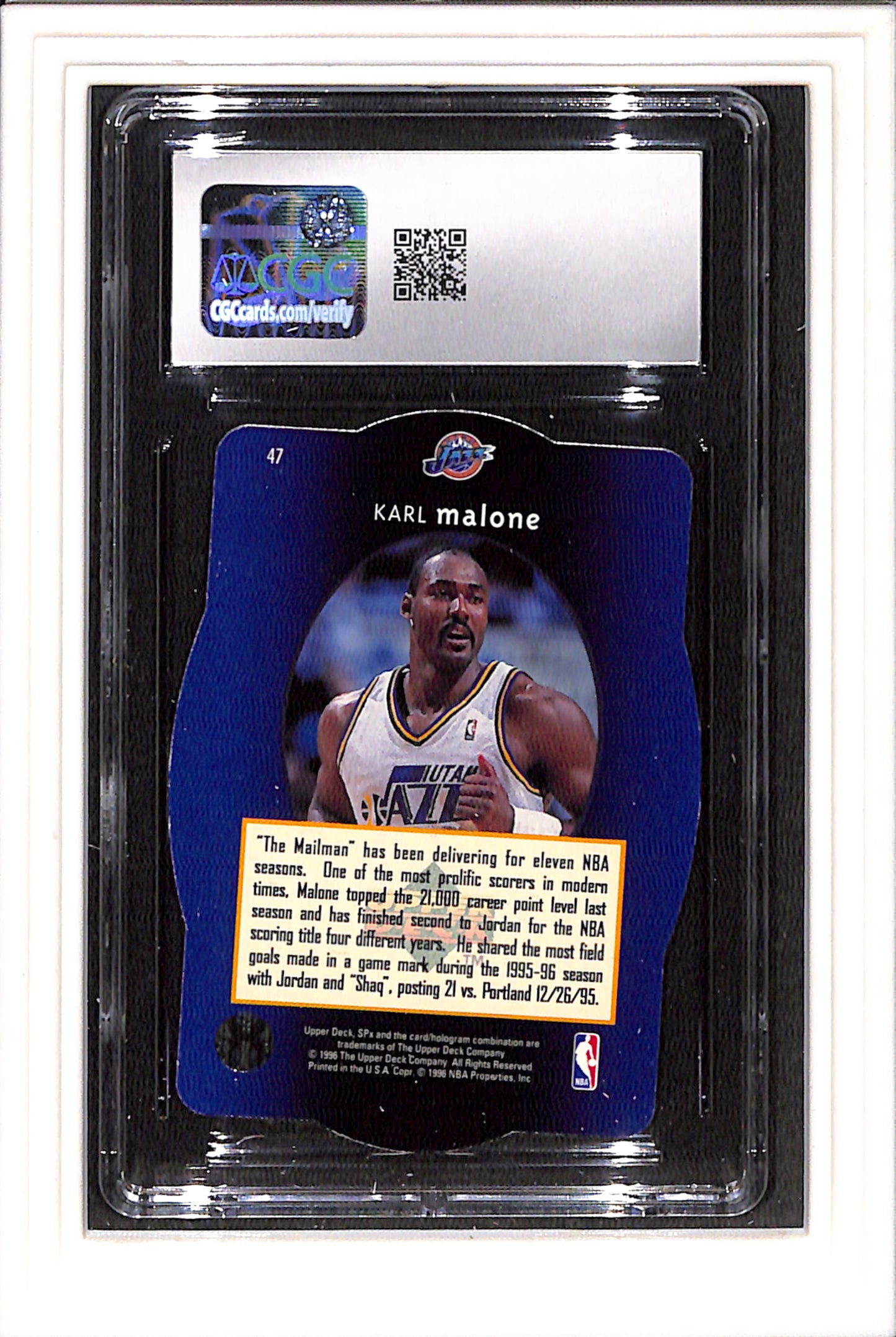 1995-96 Upper Deck SPX Gold 50 card Graded Set - Jordan