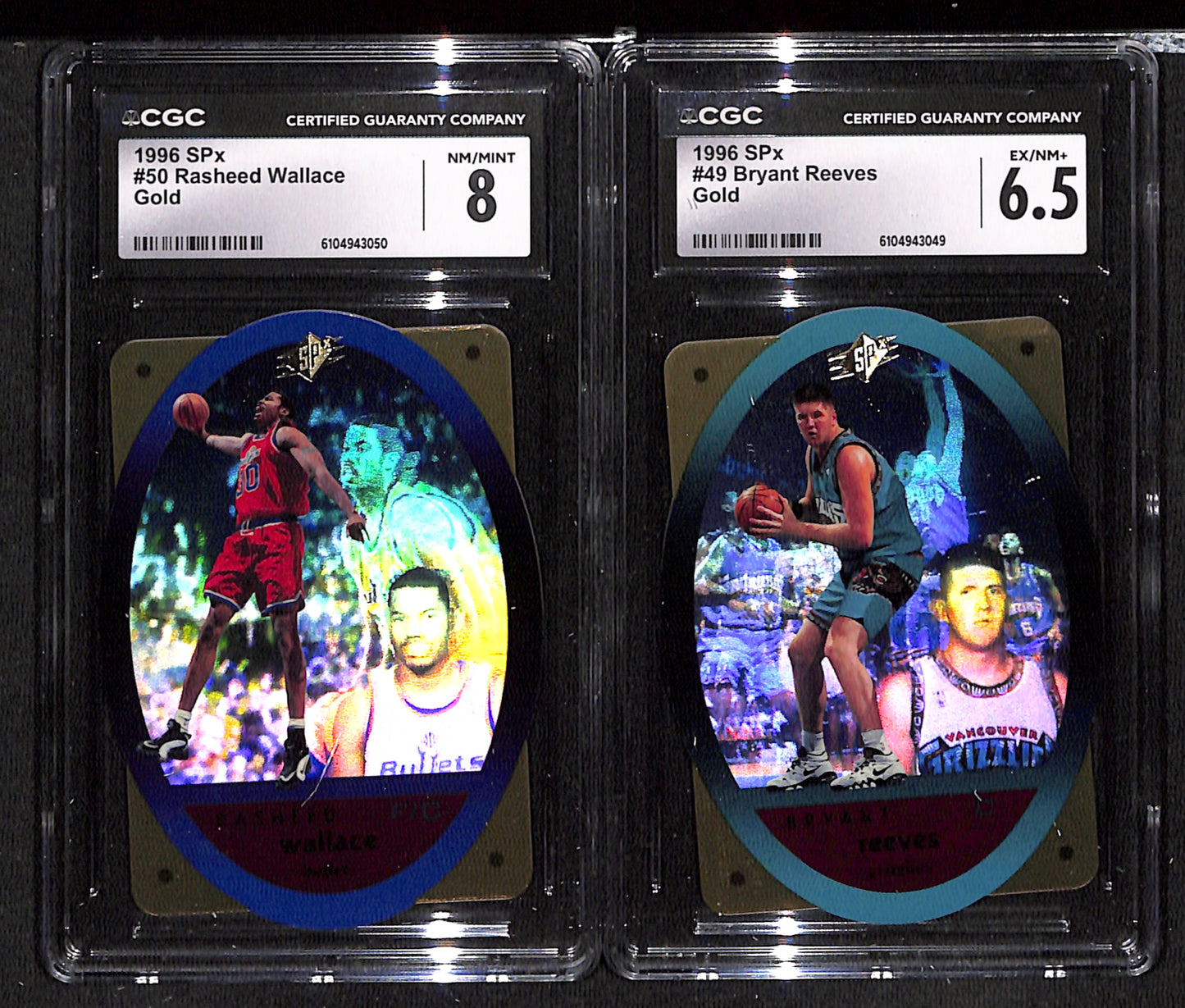 1995-96 Upper Deck SPX Gold 50 card Graded Set - Jordan