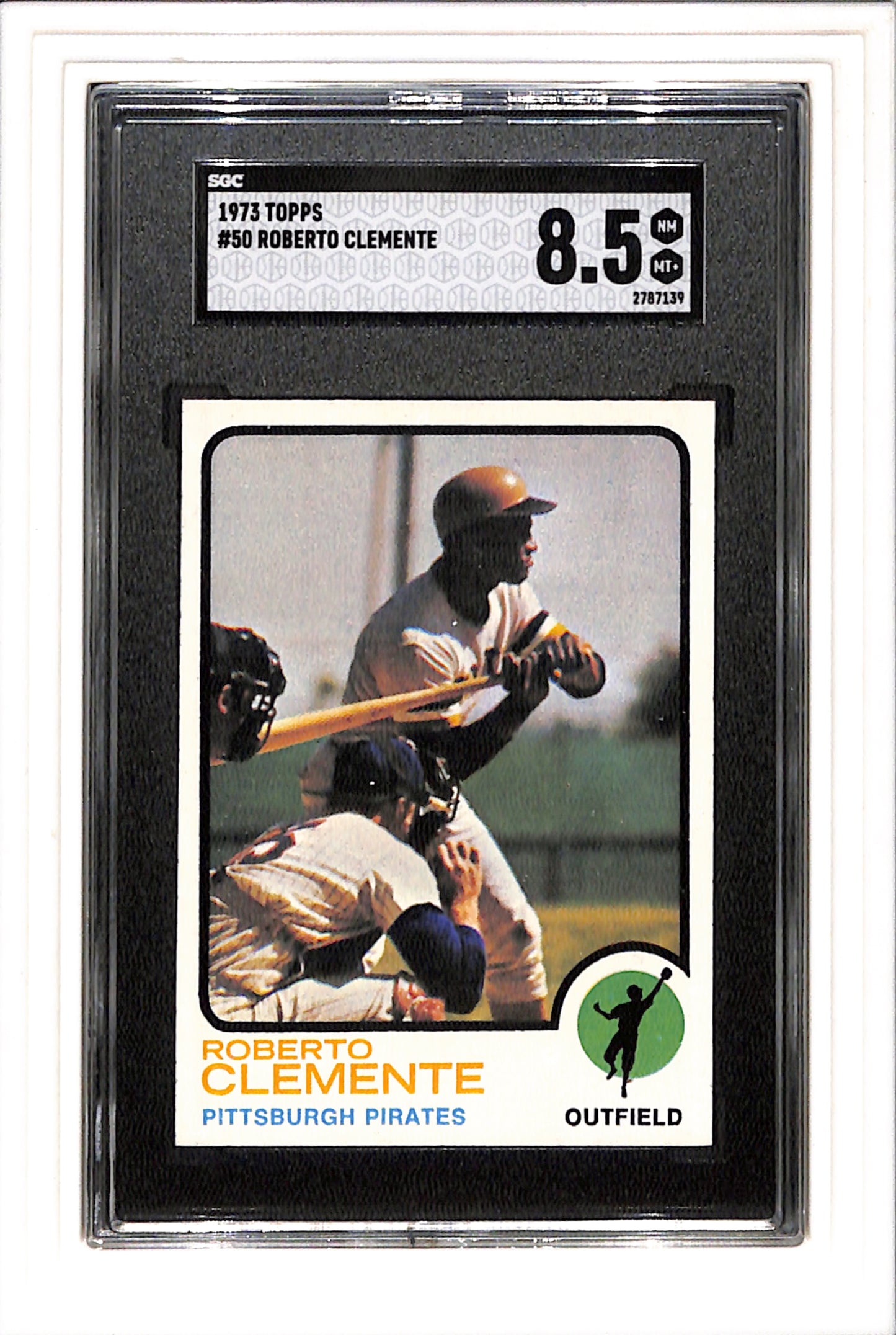 1973 Topps #50 Roberto Clemente SGC 8.5 SN 2787139
