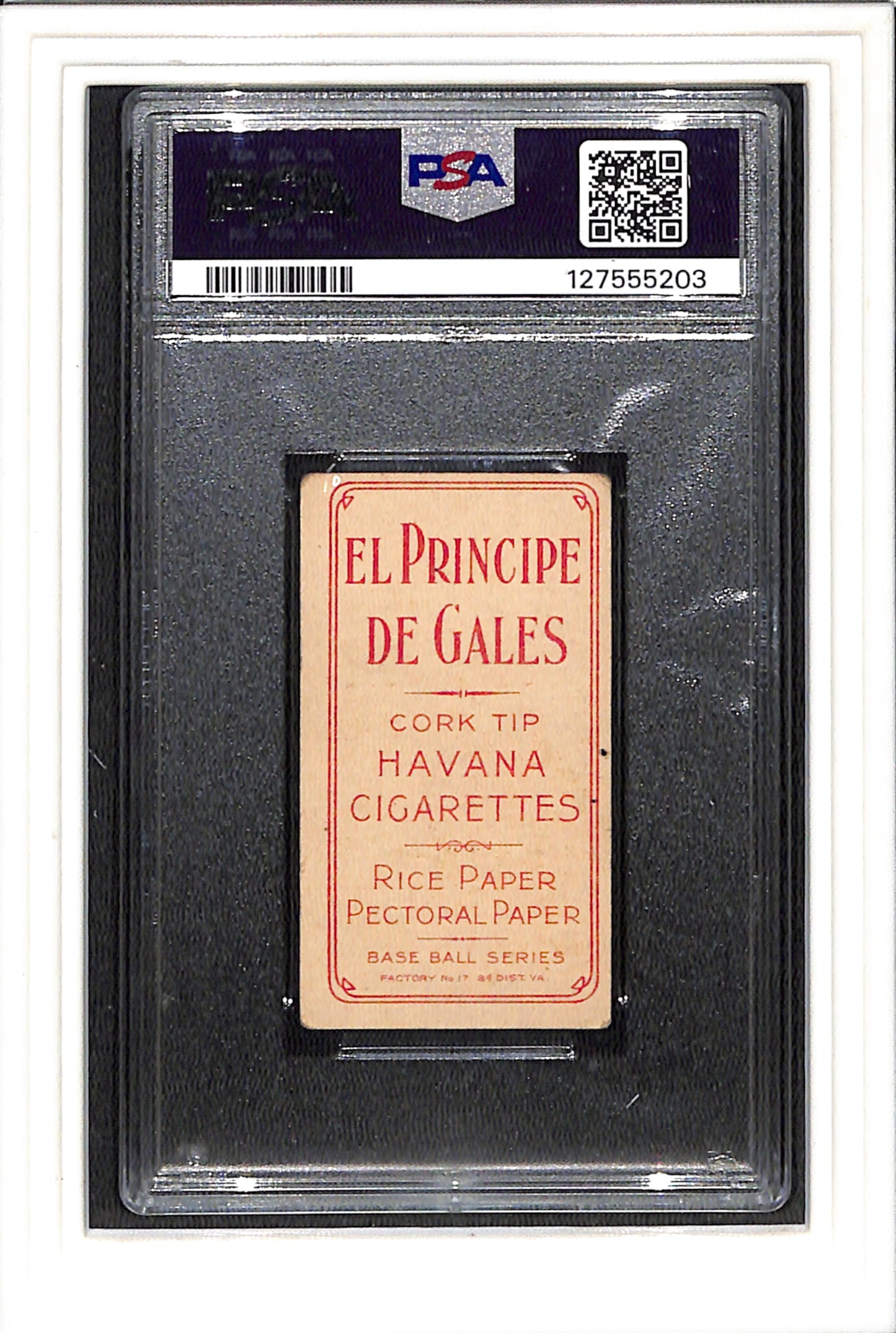 1909 T206 Vic Willis Throwing EPDG PSA 3 SN 127555203