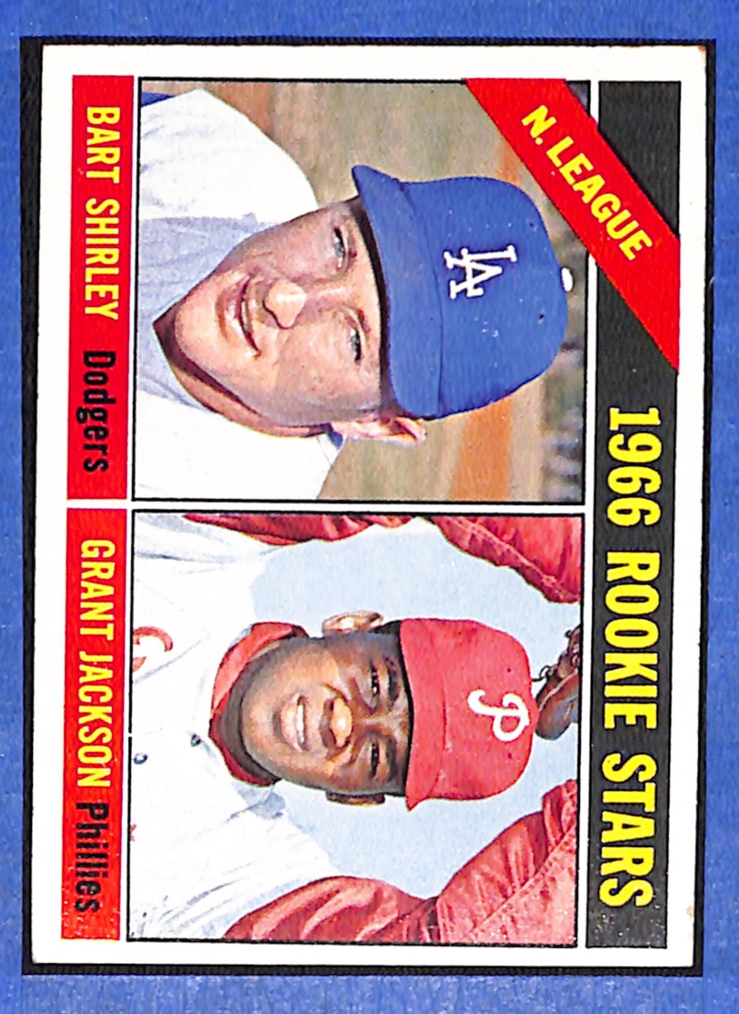 1966 Topps #591 NL 1966 Rookie Stars Shirley Jackson EXMT - HI# HOF-10006003