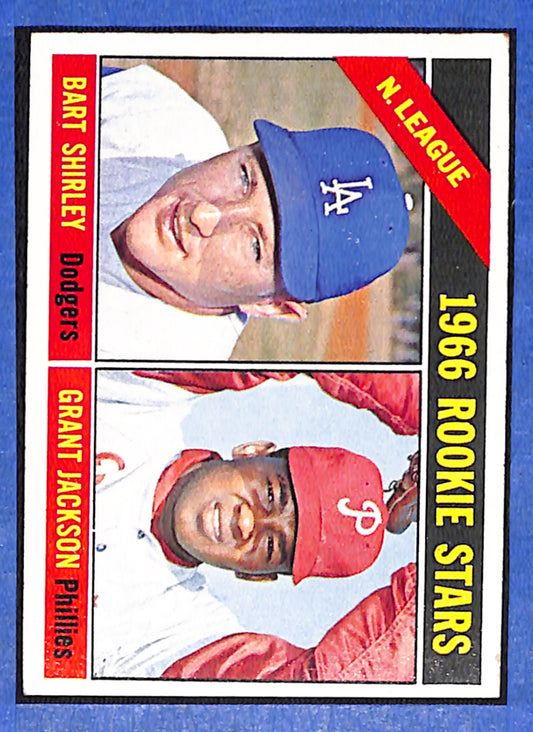 1966 Topps #591 NL 1966 Rookie Stars Shirley Jackson EXMT - HI# HOF-10006003