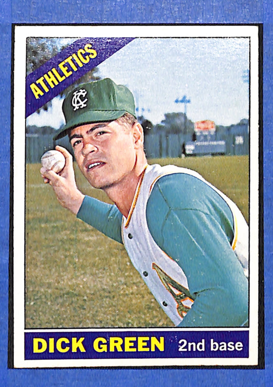1966 Topps #545 Dick Green Kansas City Athletics NMT - HI# HOF-10005988