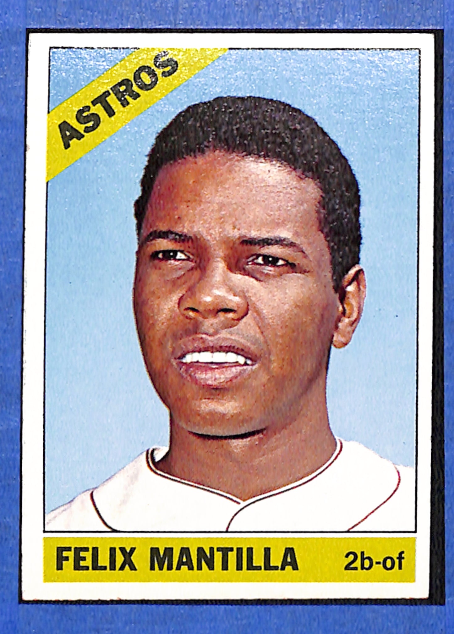 1966 Topps #557 Felix Mantilla Houston Astros EXMT - HI# HOF-10005981