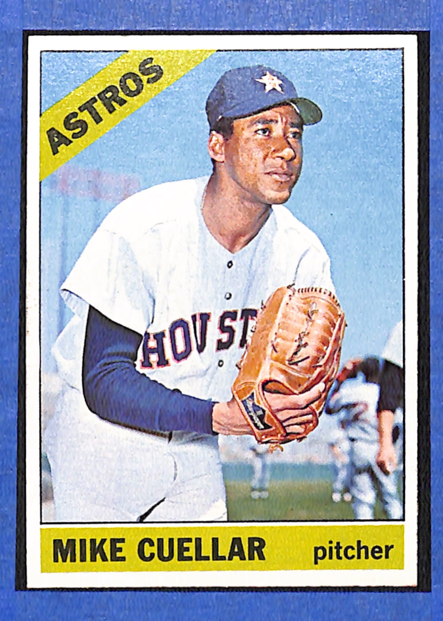 1966 Topps #566 Mike Cuellar Houston Astros NMT - HI# HOF-10005974