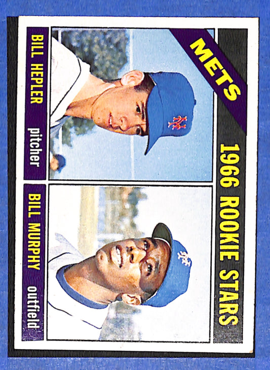 1966 Topps #574 Mets 1966 Rookie Stars EX - HI# HOF-10005968