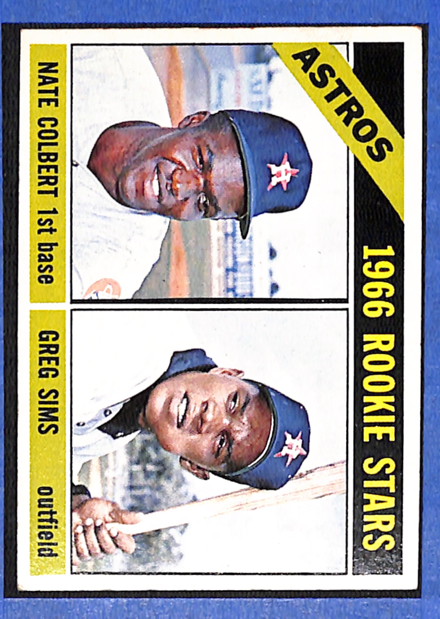 1966 Topps #596 Astros 1966 Rookie Stars EX - HI# HOF-10005956
