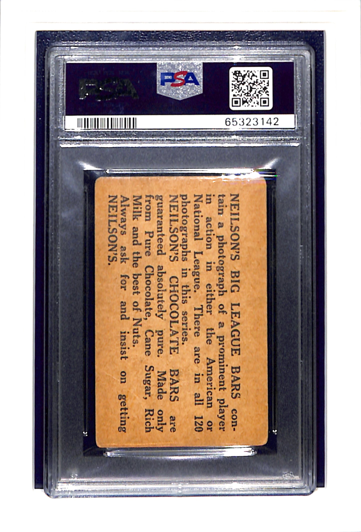 1922 Neilson Chocolate Heinie Groh PSA 2 SN 65323142