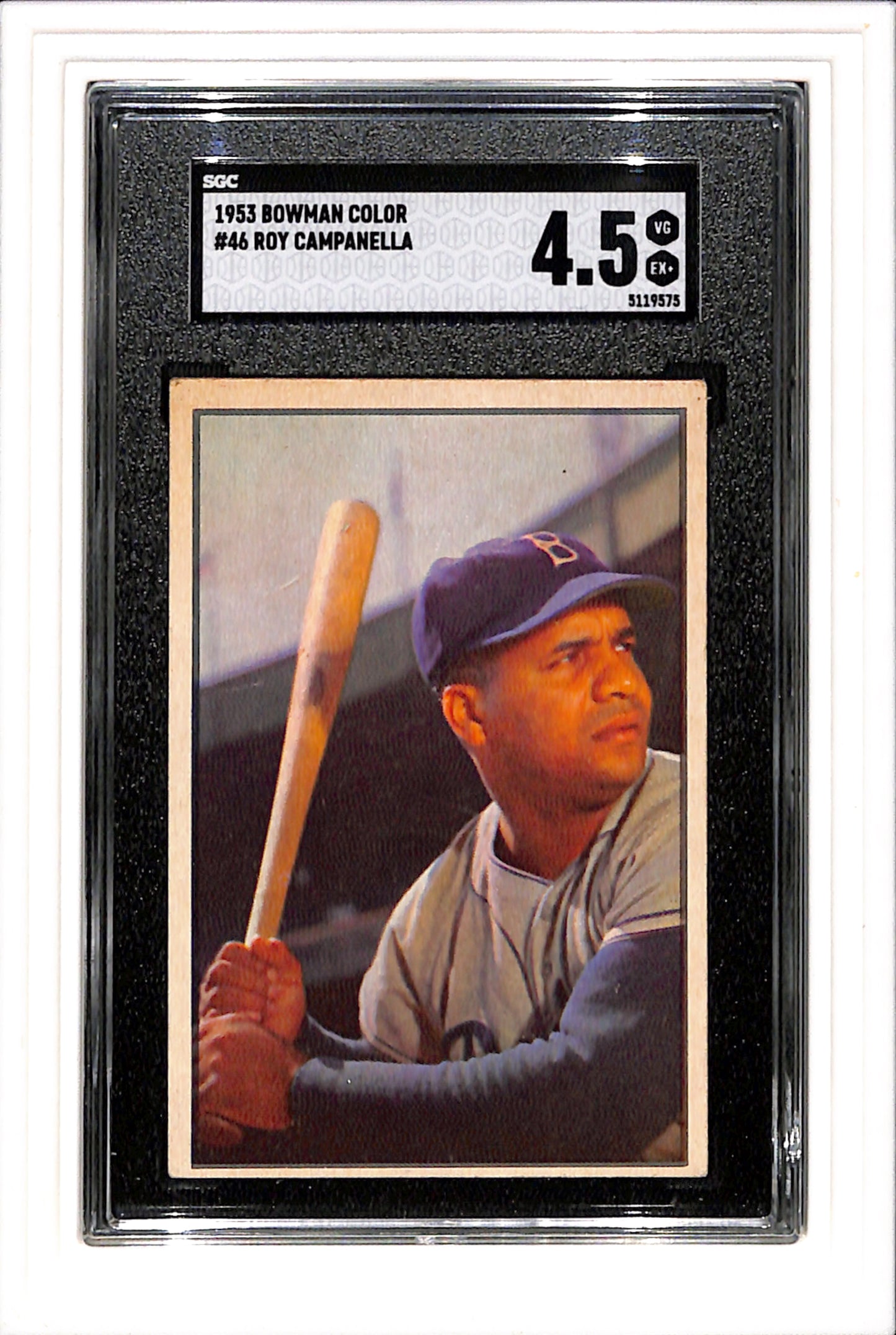 1953 Bowman Color #46 Roy Campanella SGC 4.5 SN 5119575