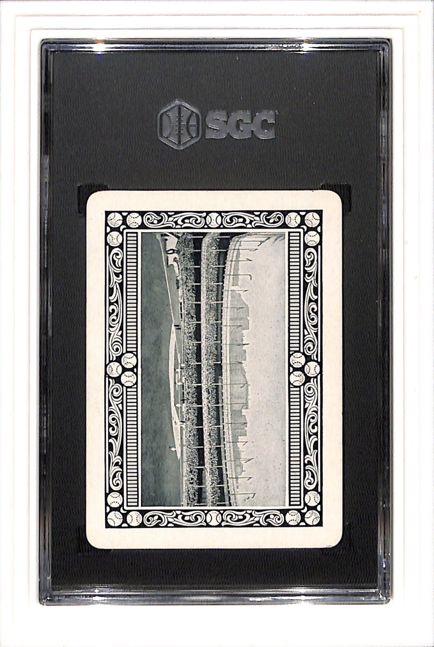 1914 Polo Grounds Game Art Fletcher SGC 6 SN 4269797