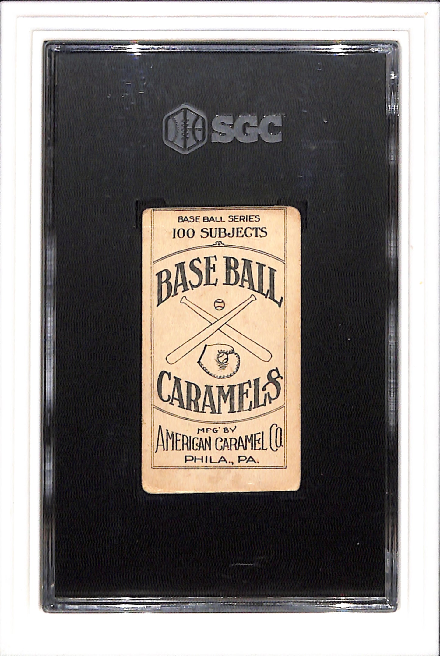 1909-11 American Caramel Co. (E90-1) # Orval Overall SGC 3 SN 1229928
