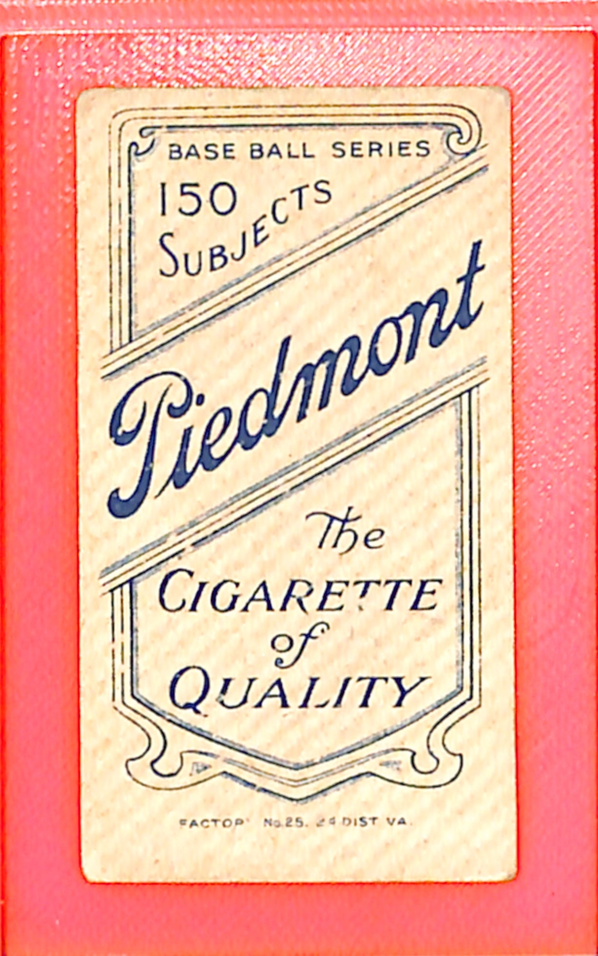 1909-11 T206 Piedmont Cigarettes Baseball John McGraw Finger in Air G/VG