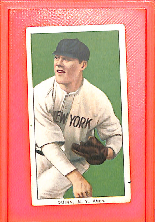1909-11 T206 Jack Quinn Highlanders/Yankees Piedmont VGEX