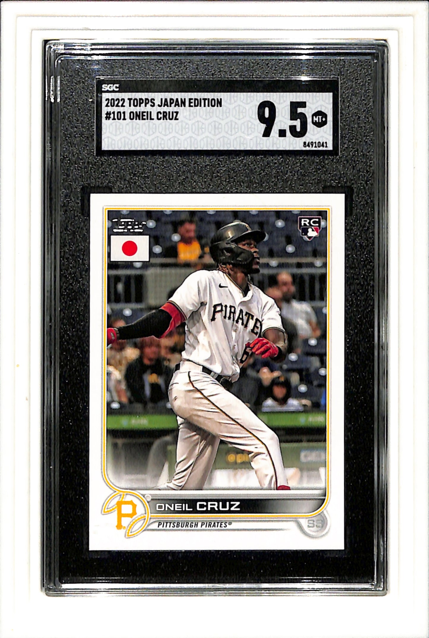 2022 Topps Japan Edition #101 Oneil Cruz SGC 9.5 SN 8491041