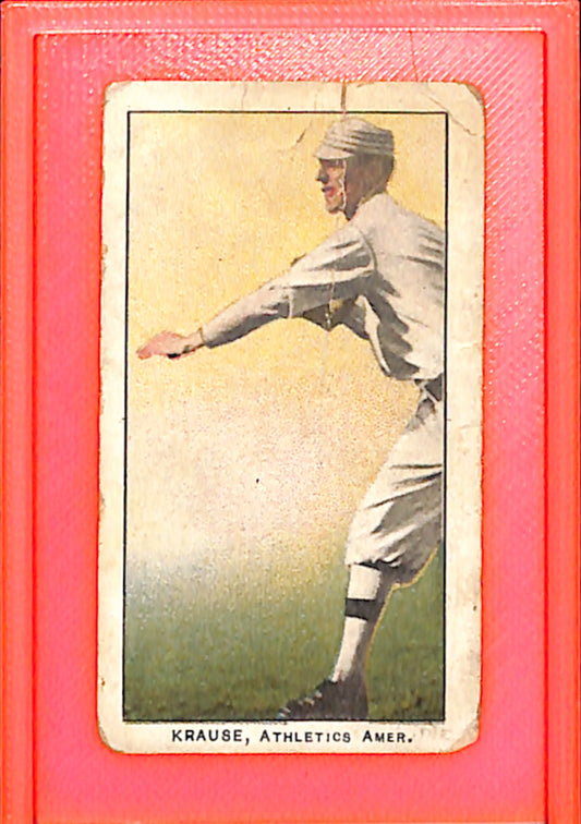 1909 E95 Philadelphia Caramel Harry Krause F/G