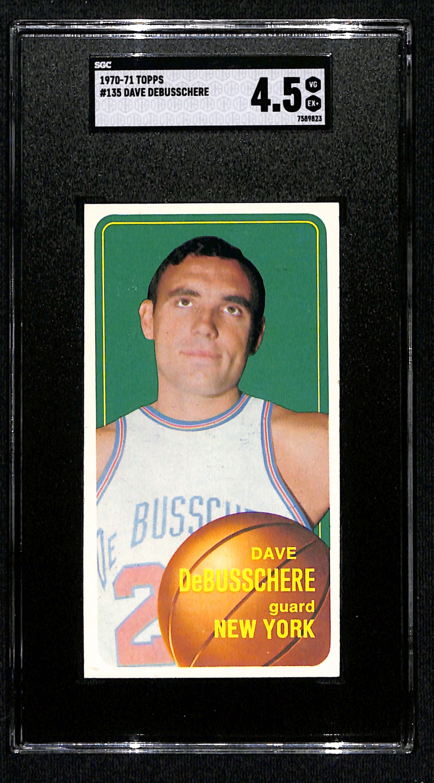 1970-71 #135 Dave Debusschere SGC 4.5