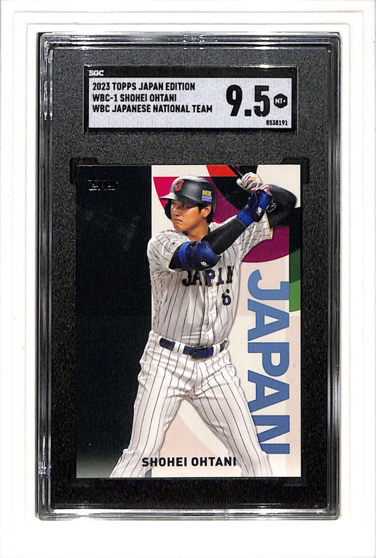 2023 Topps Japan Edition #WBC-1 Shohei Ohtani Wbc SGC 9.5 SN 8538191
