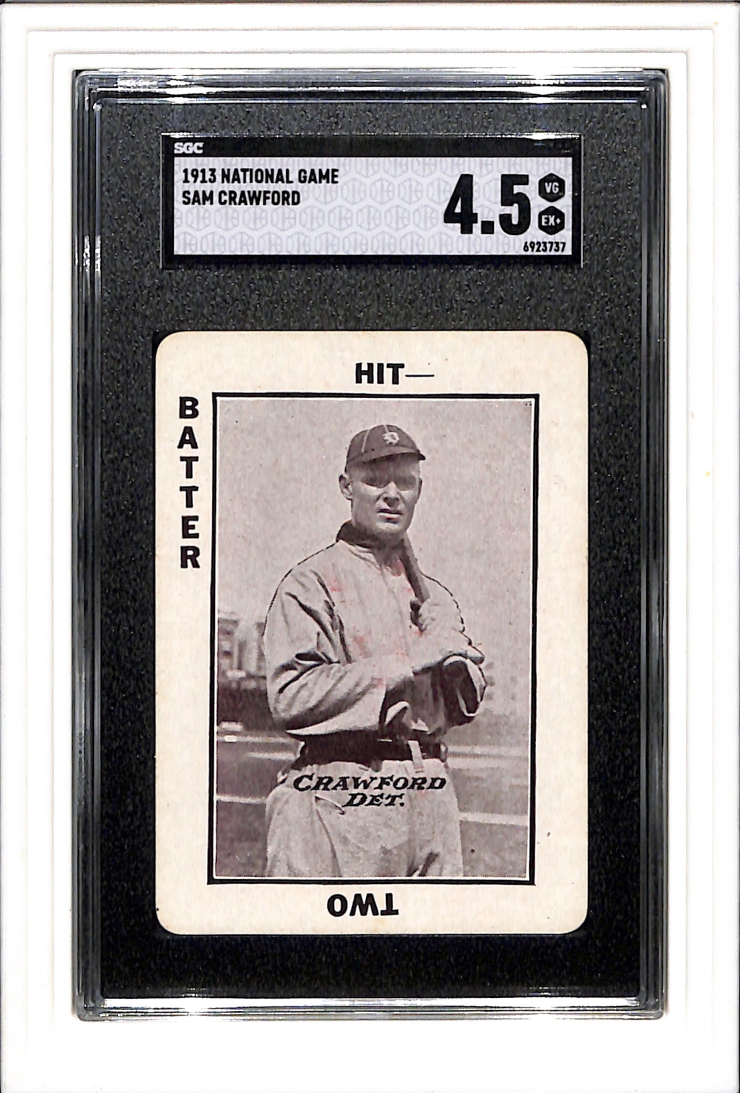 1913 National Game # Sam Crawford SGC 4.5 SN 6923737