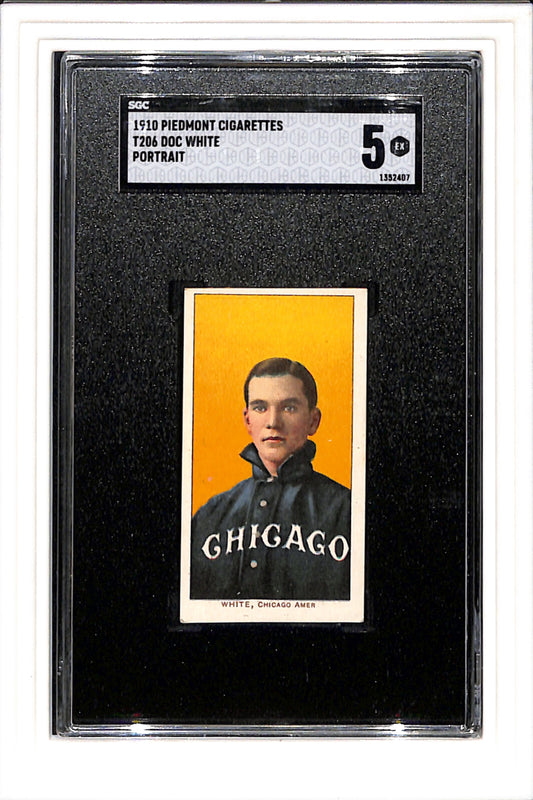 1909-1910 T206 Doc White SGC 5 SN 1352407
