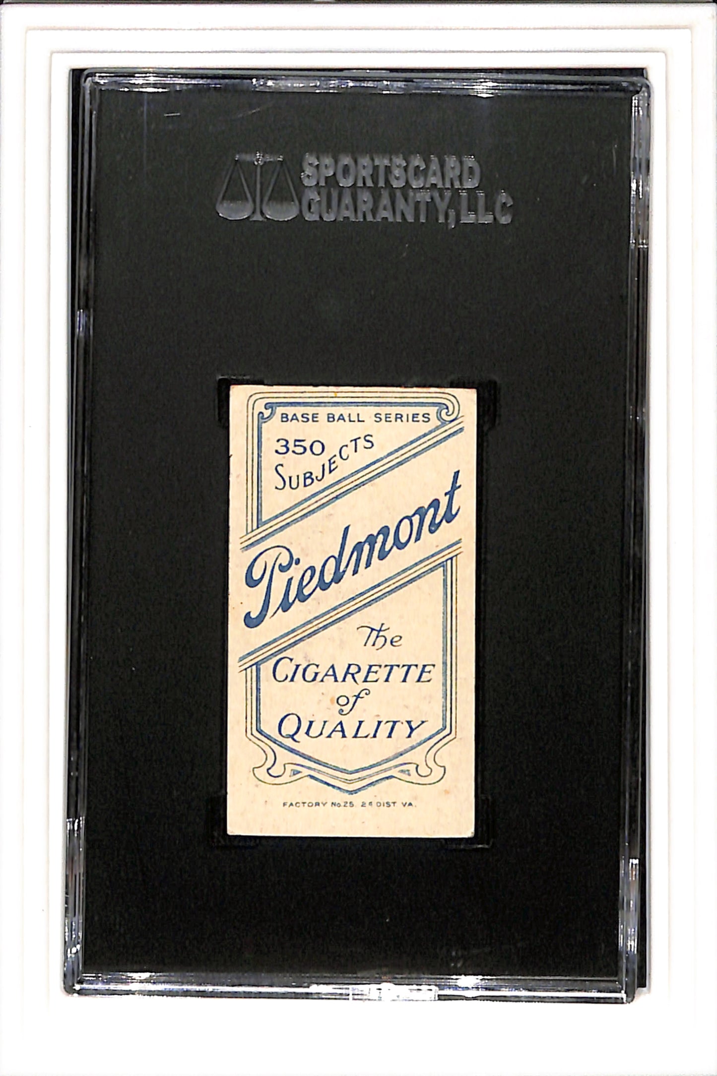 1909-1910 T206 Doc White SGC 5 SN 1352407