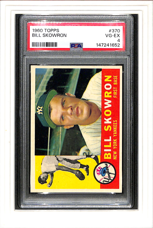 1960 Topps #370 Bill Skowron PSA 4 SN 147241652