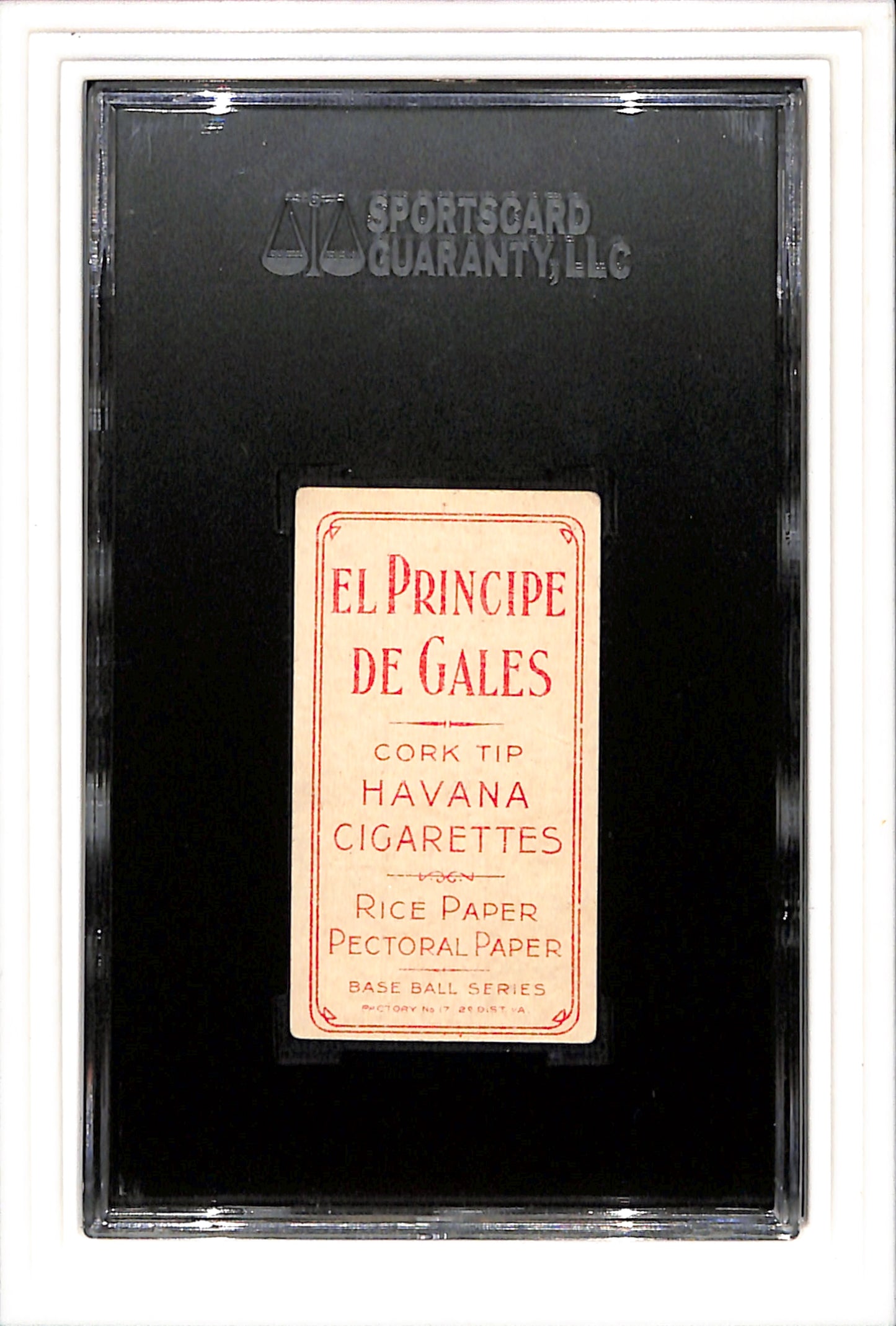 1909 T206 EPDG Josh DeVore SGC 1.5 Rare Front Back Combo