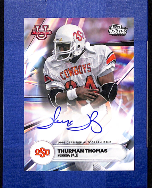 2024 Topps Industry Conference #ABU-TT Thurman Thomas CS26014311