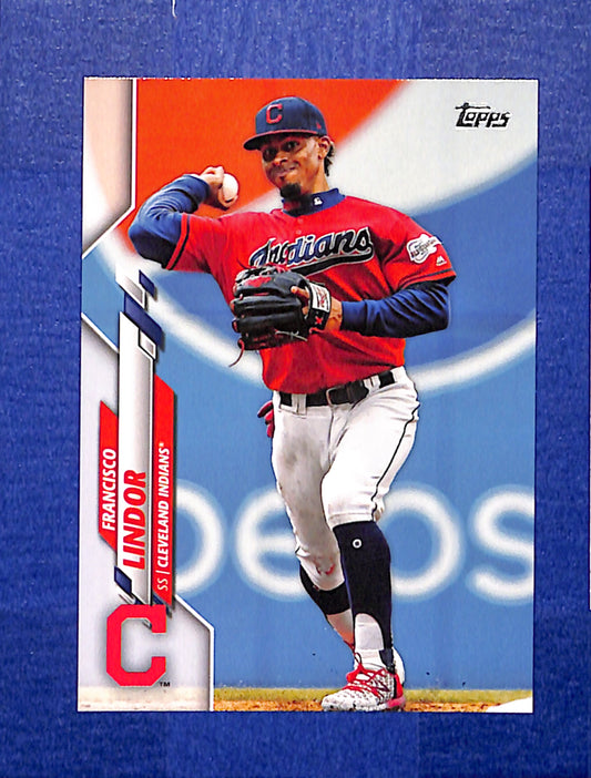 2020 Topps #201 Francisco Lindor Cleveland Indians NMT CS26014314