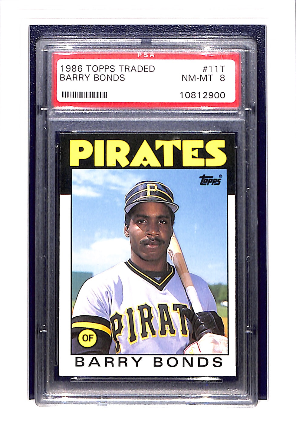 1986 Topps Traded #11T RC PSA 8