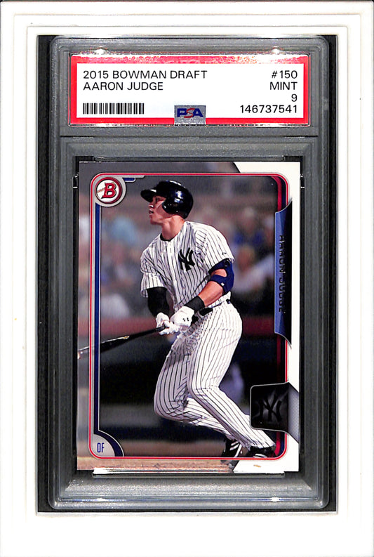 2015 Bowman Draft #150 Aaron Judge PSA 9 SN 146737541