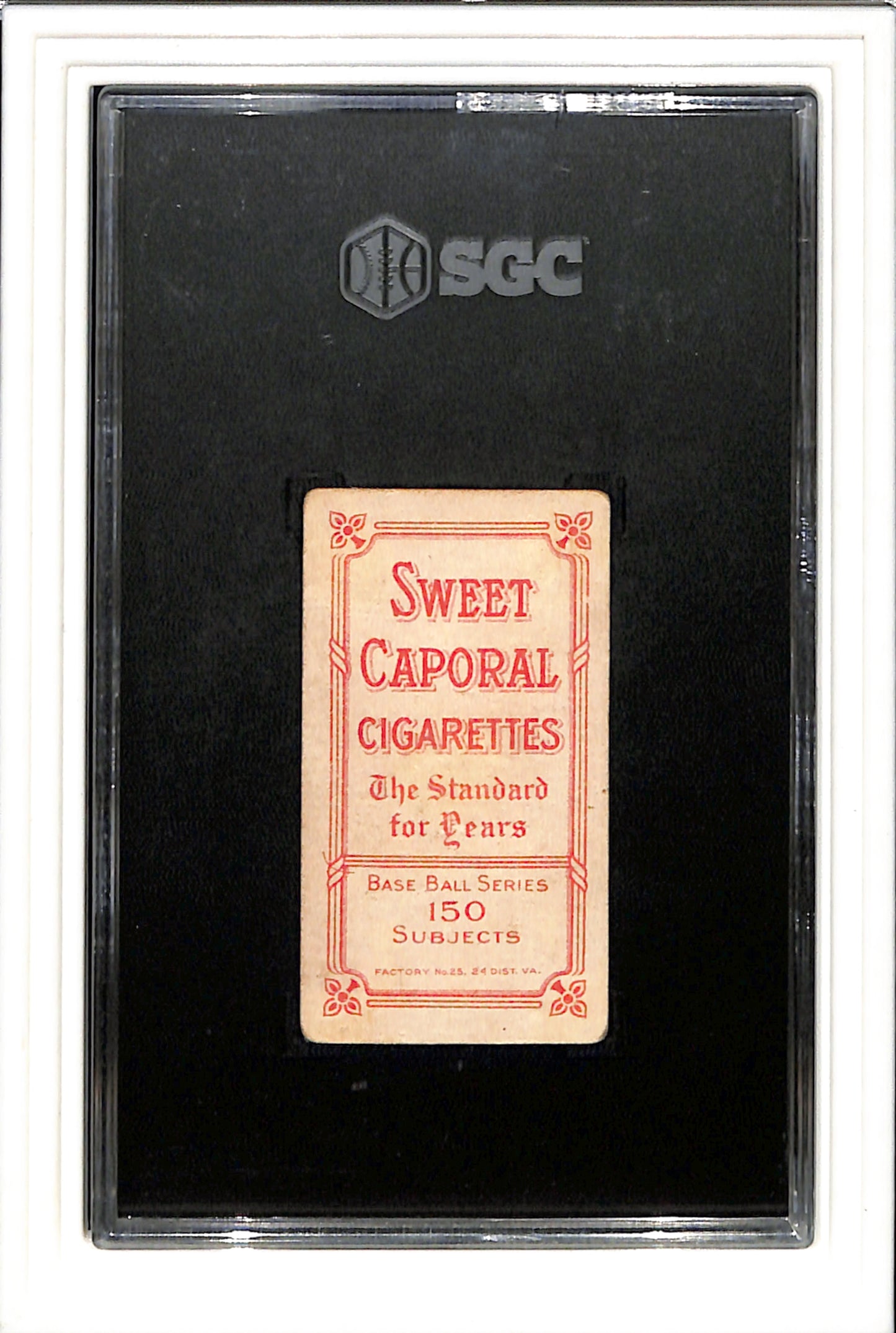 1909-1911 T206 George Stone SGC 3 SN 3670079