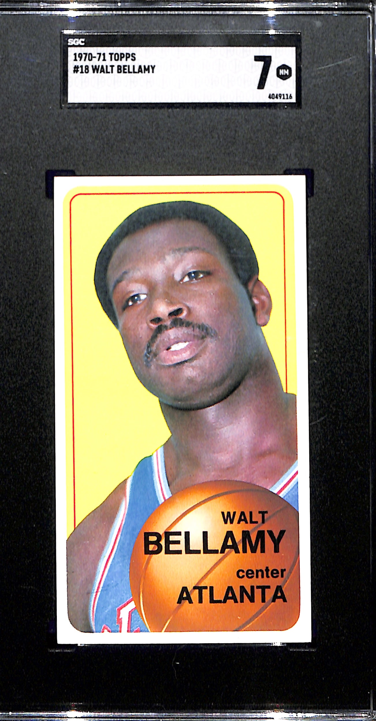 1970-71 #18 Walt Bellamy SGC 7