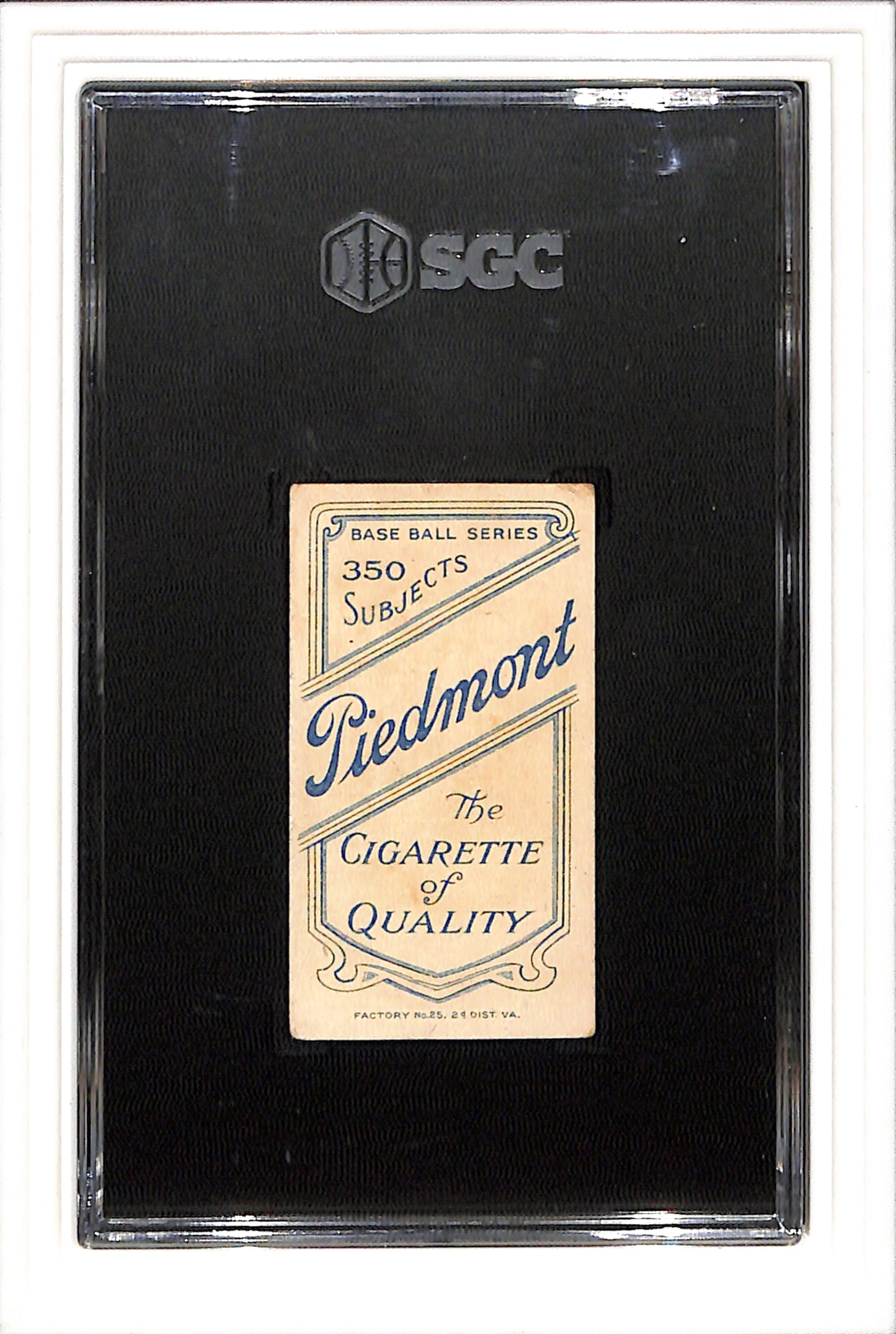 1910 T206 Jerry Downs Piedmont  SGC 4.5 SN 2363847