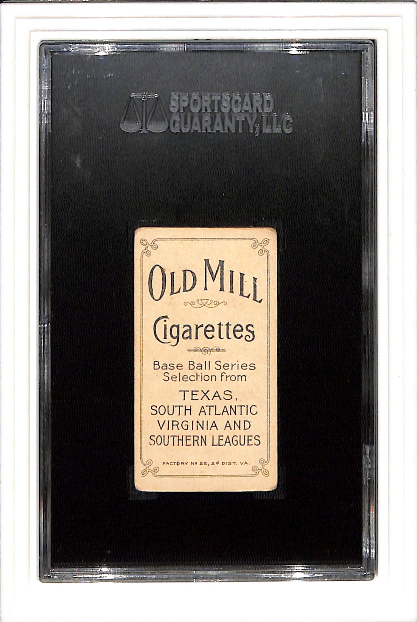 1909-1910 T206 George Paige SL OLD MILL SGC 2.5