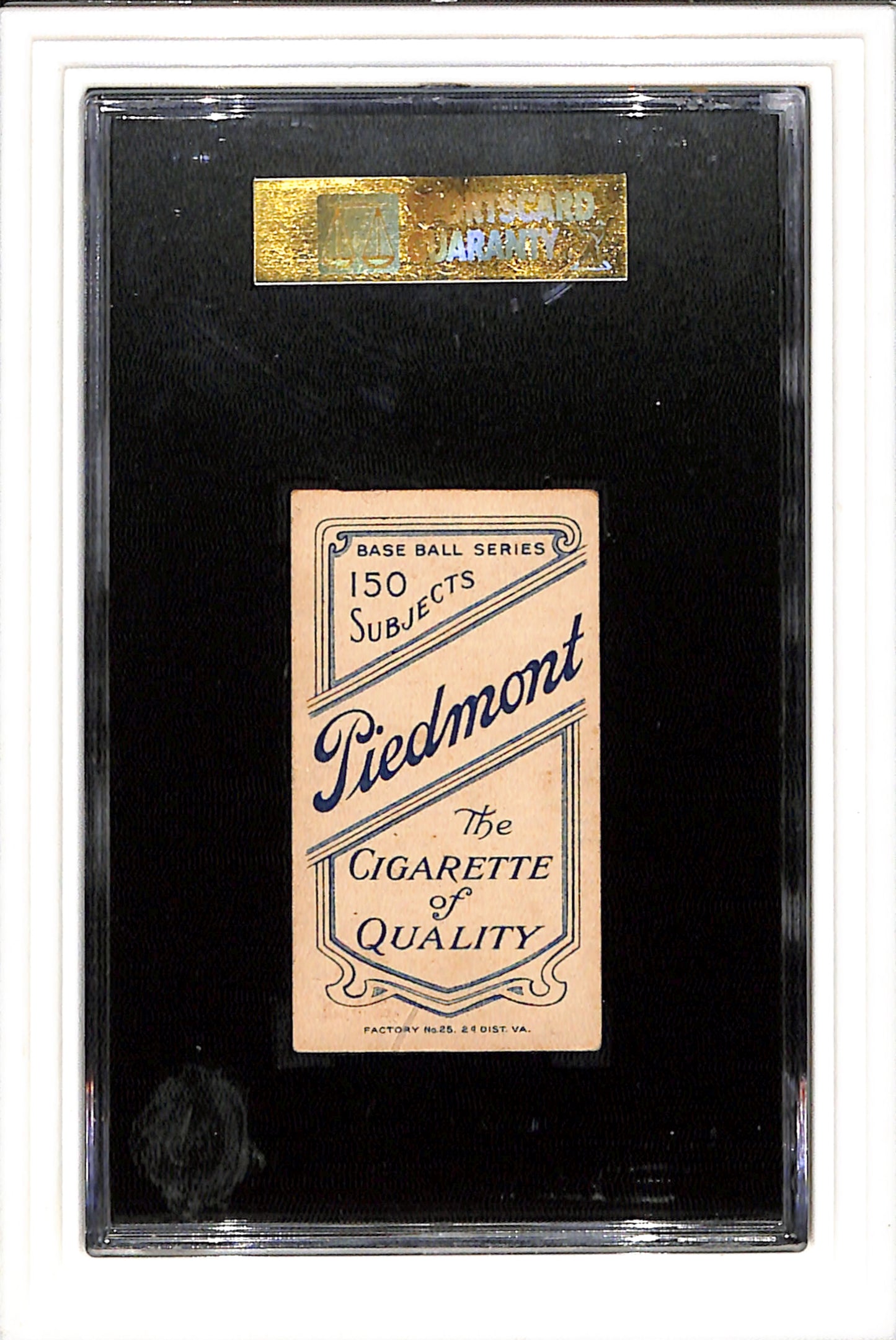 1909 T206 Ed Reulbach Glove Showing SGC 5