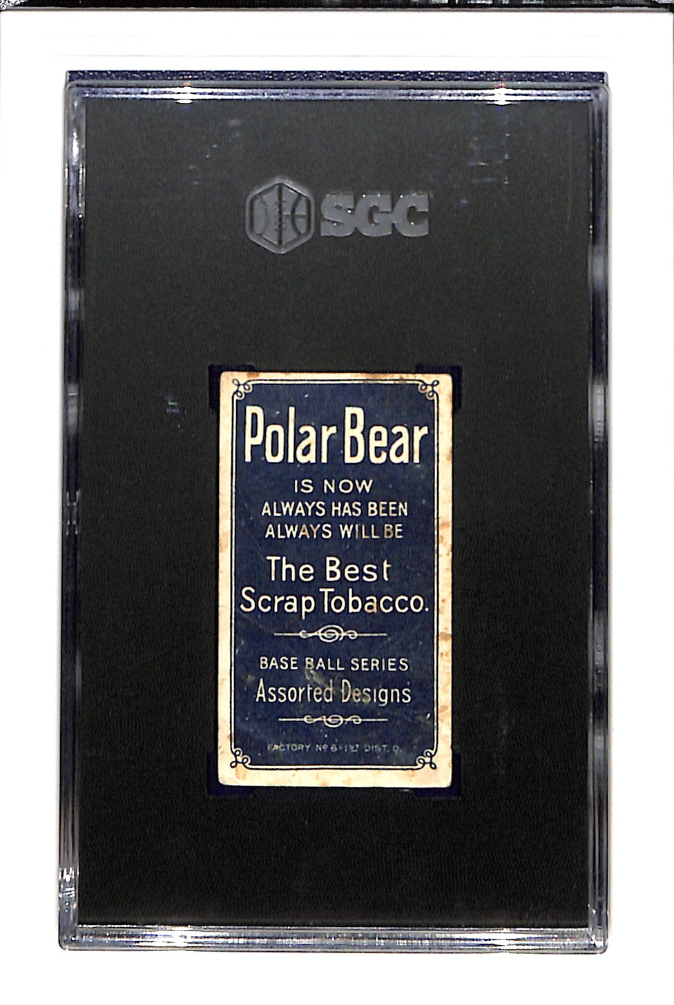 1909-1911 T206 Bob Rhoades Right arm Extended SGC 1 Polar Bear