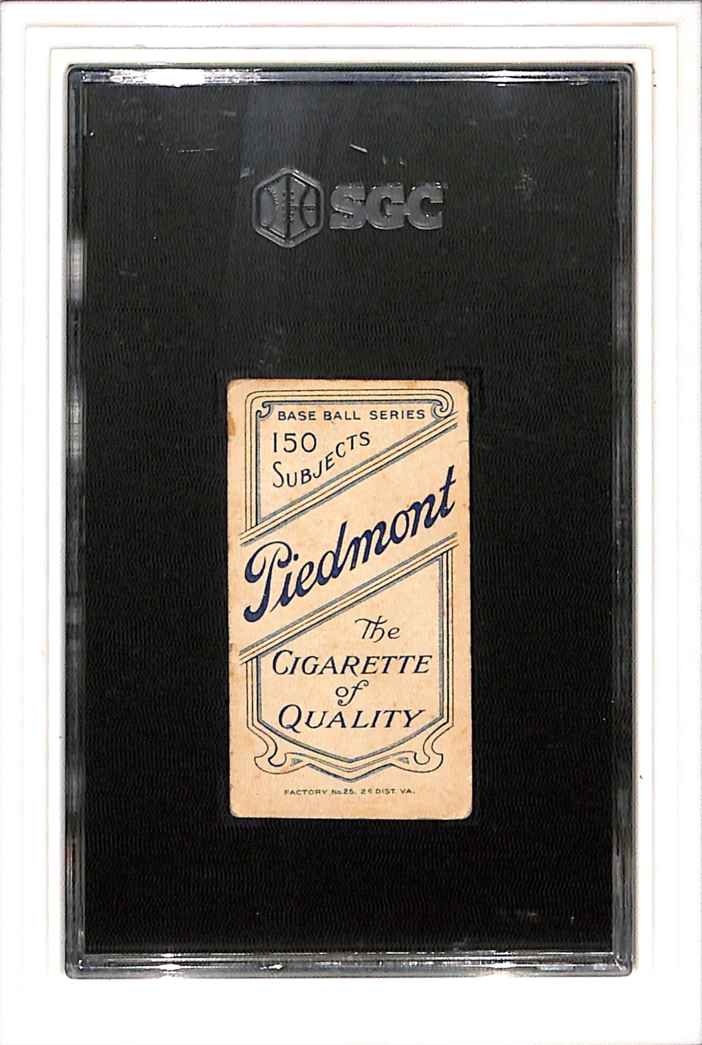 1910 T206 Hal Chase Pink Portrait SGC 2.5 SN 6681391