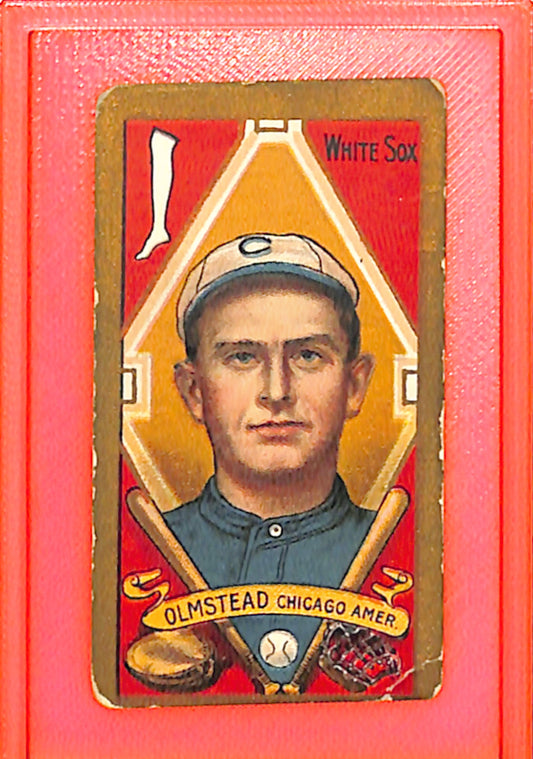 1911 T205 Gold Border Fred OLMSTEAD Sweet Caporal- Chicago White Sox