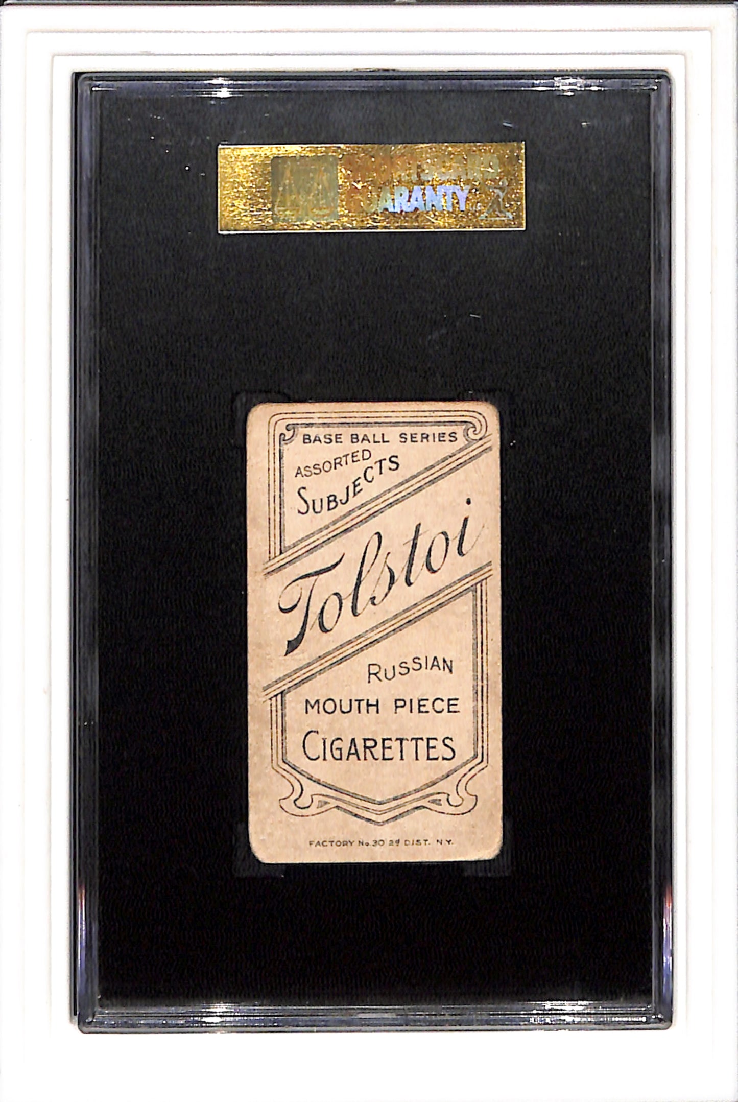 1909-11 T206 Ty Cobb Portrait Red SGC 2 Tolstoi