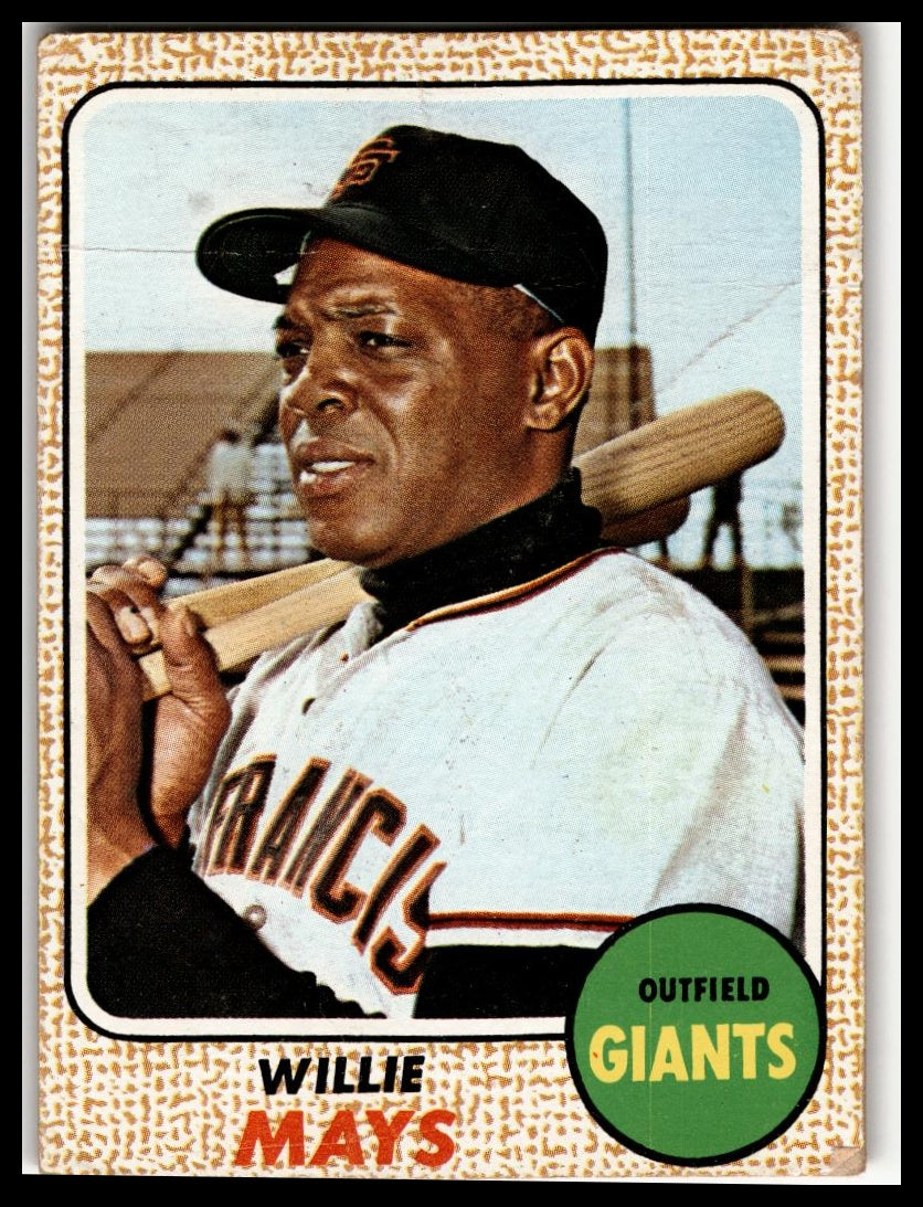 1968 Topps #50 Willie Mays