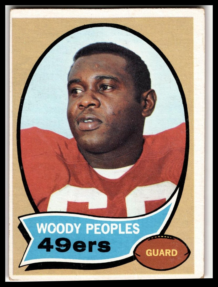 1970 Topps #207 Woody Peoples