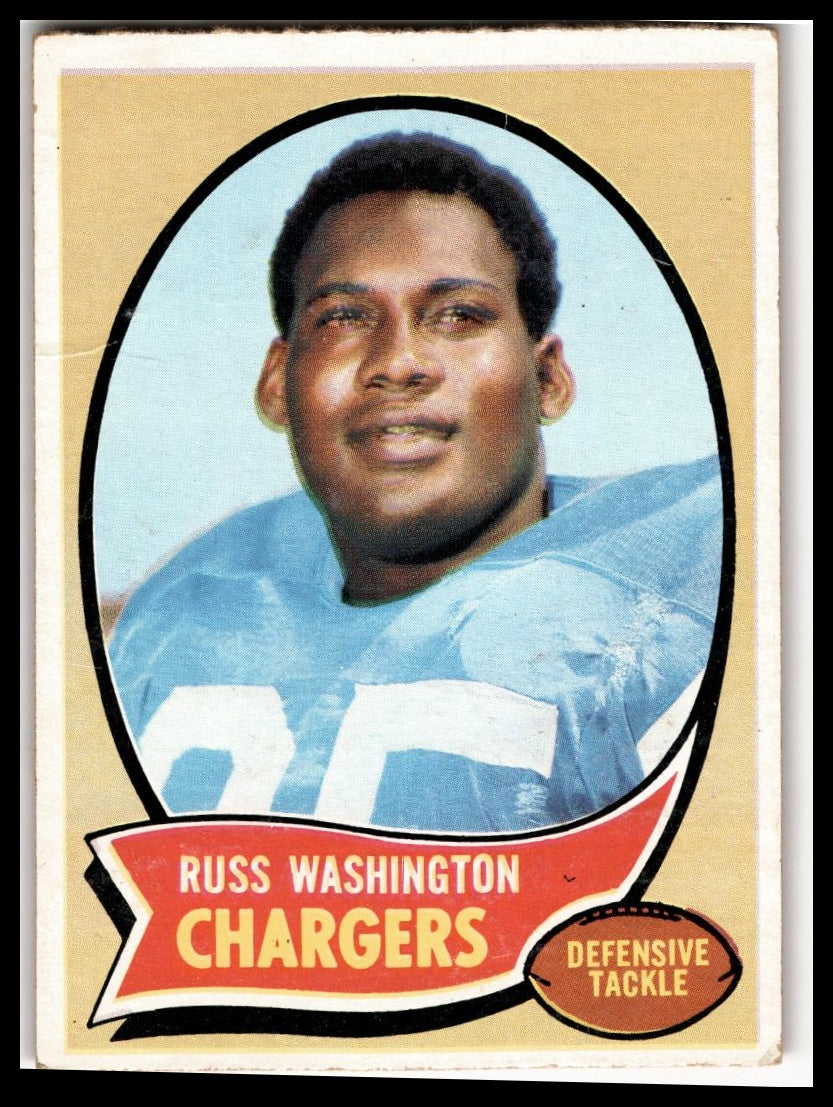 1970 Topps #206 Russ Washington