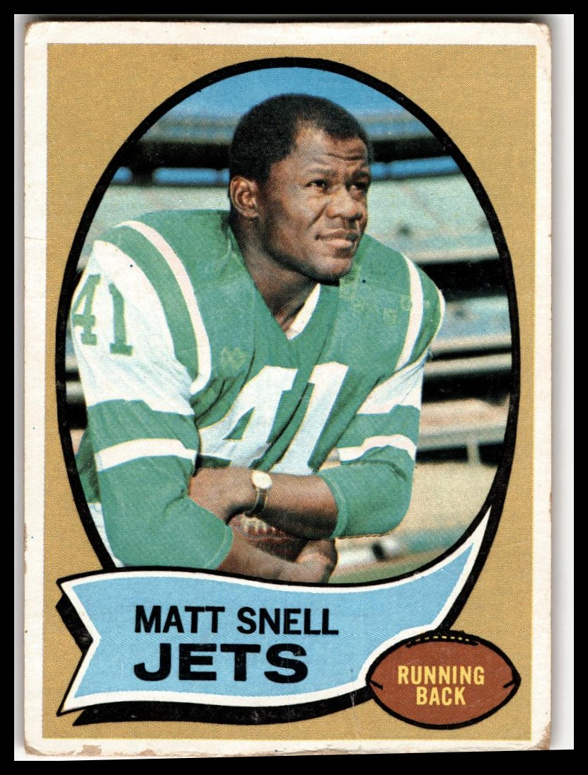 1970 Topps #35 Matt Snell