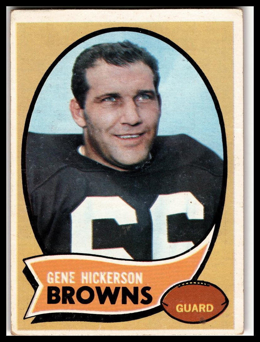 1970 Topps #233 Gene Hickerson