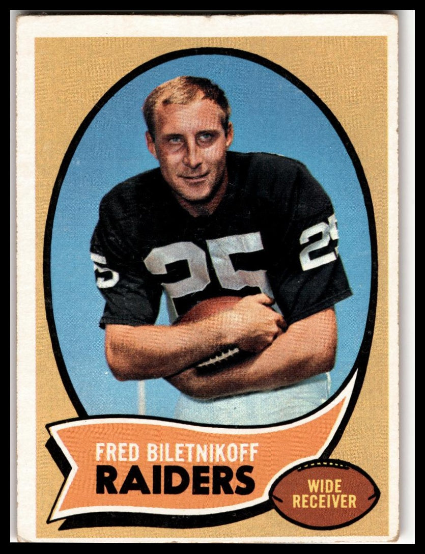 1970 Topps #85 Fred Biletnikoff
