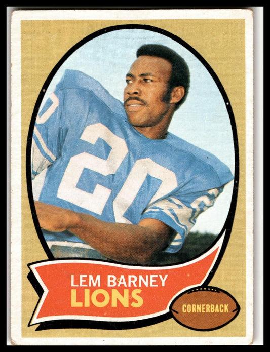 1970 Topps #75 Lem Barney
