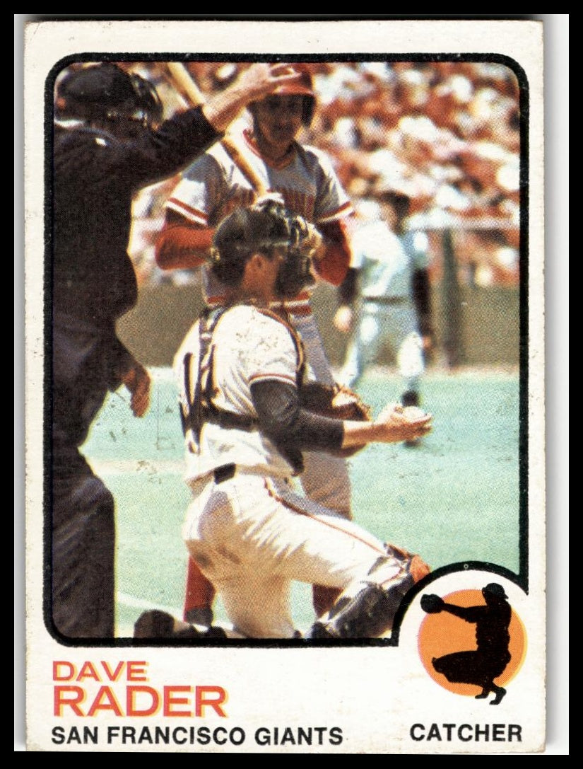 1973 Topps #121 Dave Rader