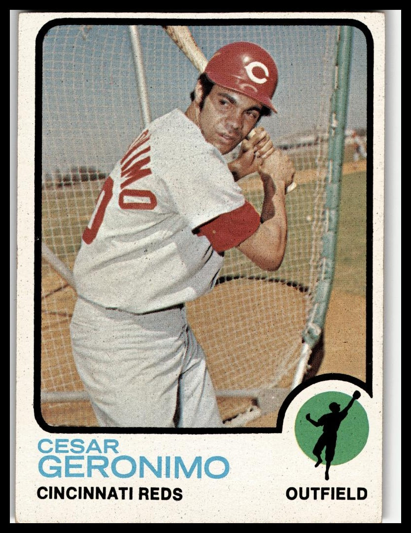 1973 Topps #156 Cesar Geronimo