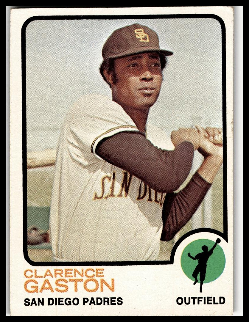 1973 Topps #159 Clarence Gaston