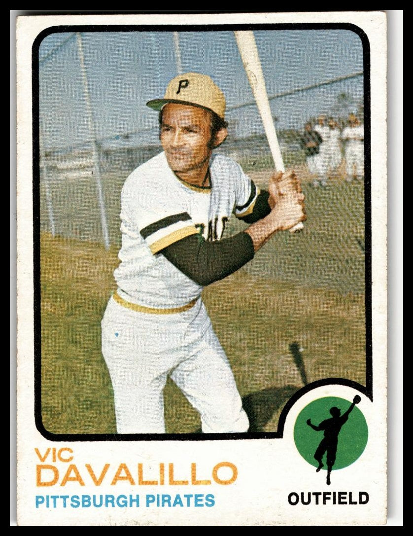 1973 Topps #163 Vic Davalillo